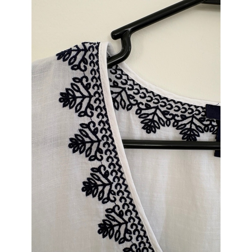 Gap Womens Embroidered Cotton Swim Cover Up Dress 100% Cotton Vacation Beach | M